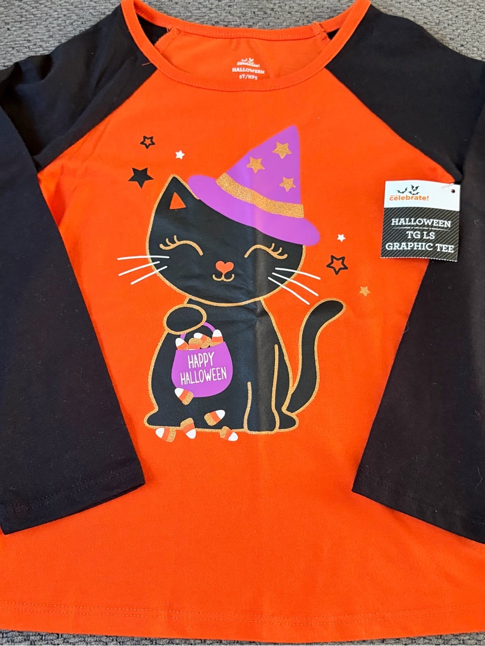 NWT Toddler Girl Halloween Shirt